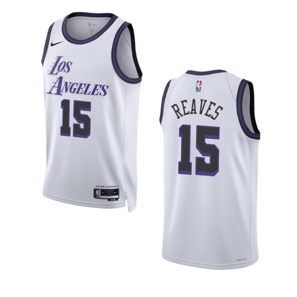 Nike Other - Los Angeles Lakers #15 Austin Reaves Lakers Nike City Edition Swingman Jersey
